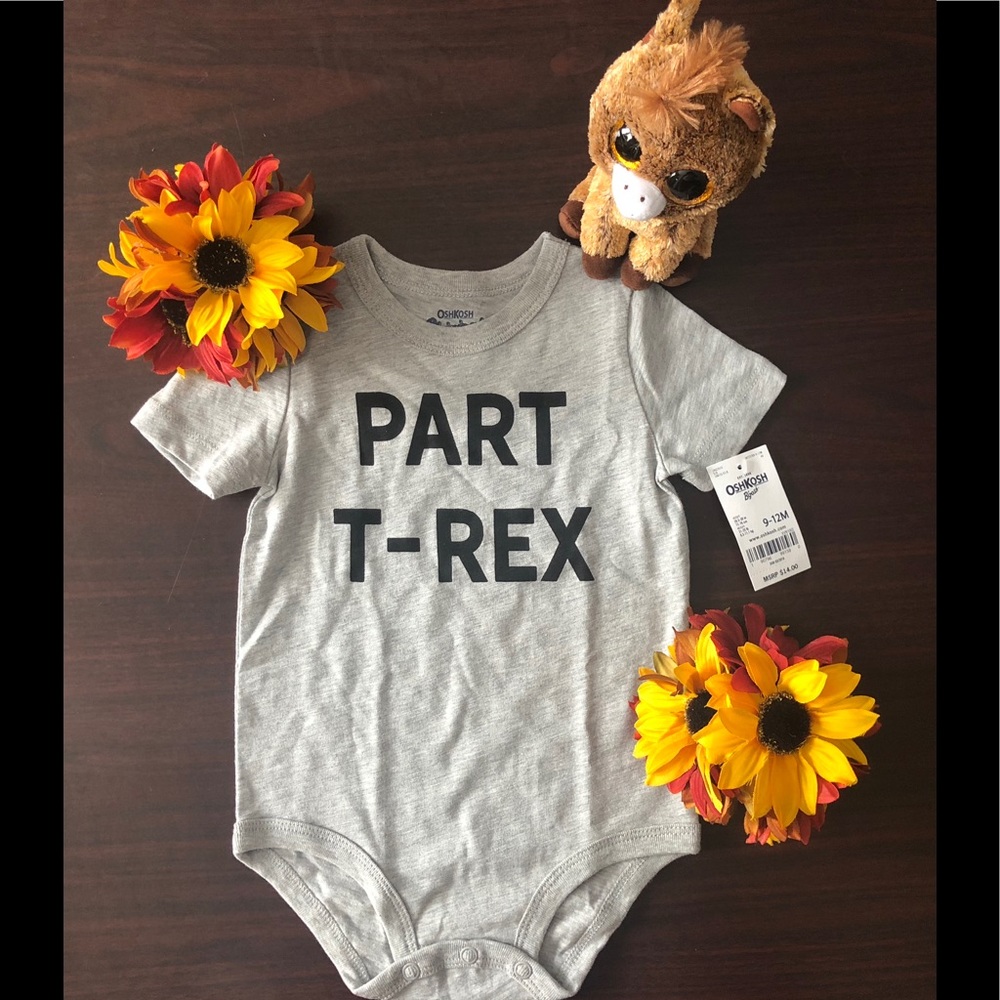 Oshkosh Baby Boy Onesie with Plush